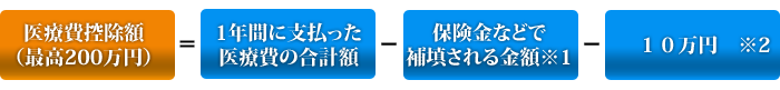 医療費控除図解